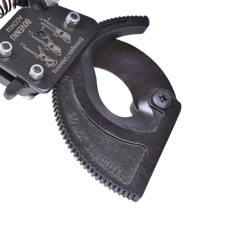 Alicate cortador cabos elétrico 240MM 6 toneladas Bovenau — fotografia 5