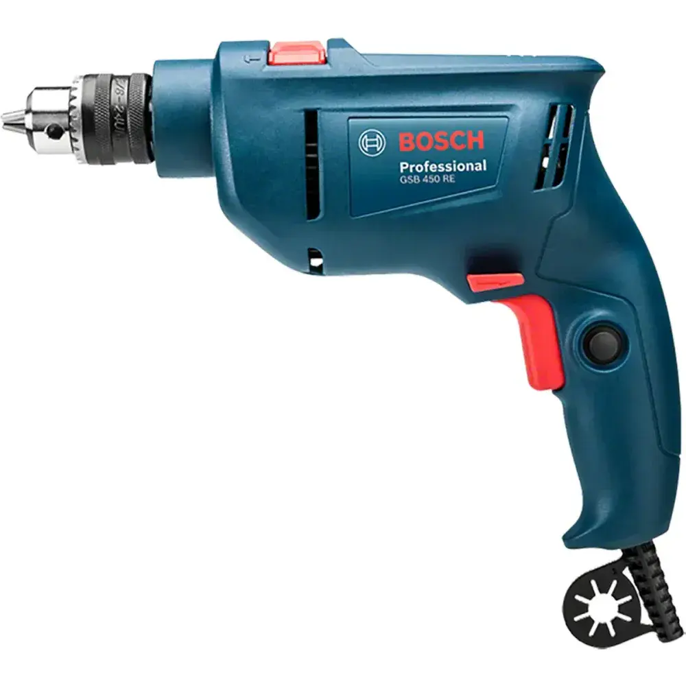 Kit furadeira parafusadeira de impacto GSB450RE 450W 220V Bosch — fotografia 10