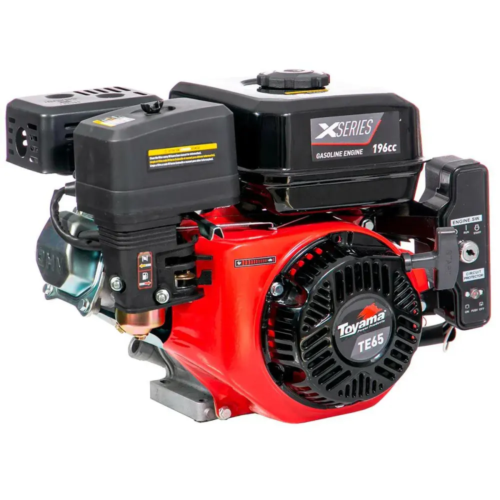 Motor a gasolina TE65EKX e partida elétrica 6.5HP Toyama