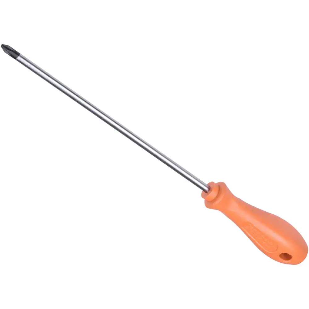 Chave de fenda ponta cruzada em aço cromo vanádio 10X200 mm 3/8X8 Tramontina 44135050
