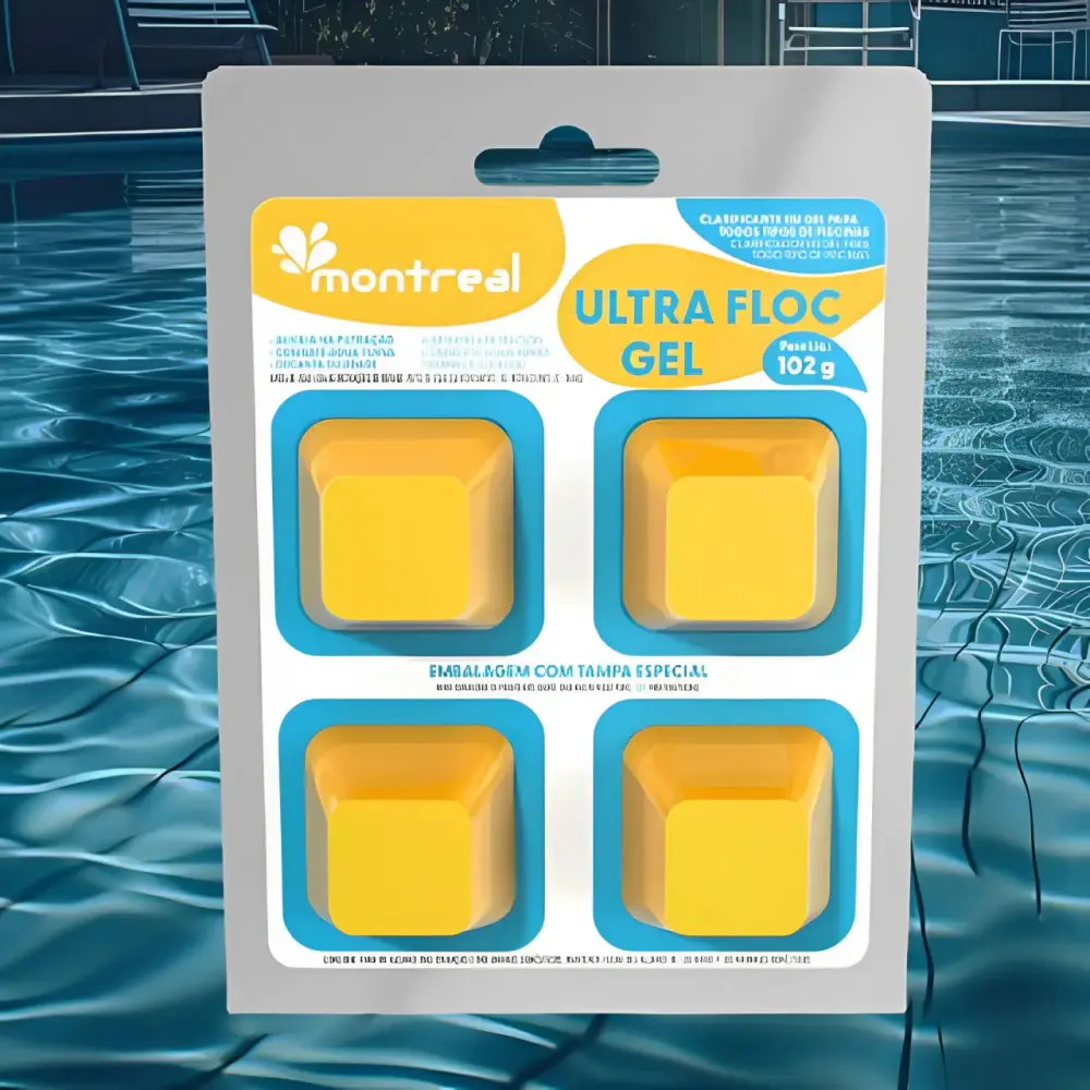 Clarificante em gel com 4 pastilhas 102G Montreal — fotografia 5