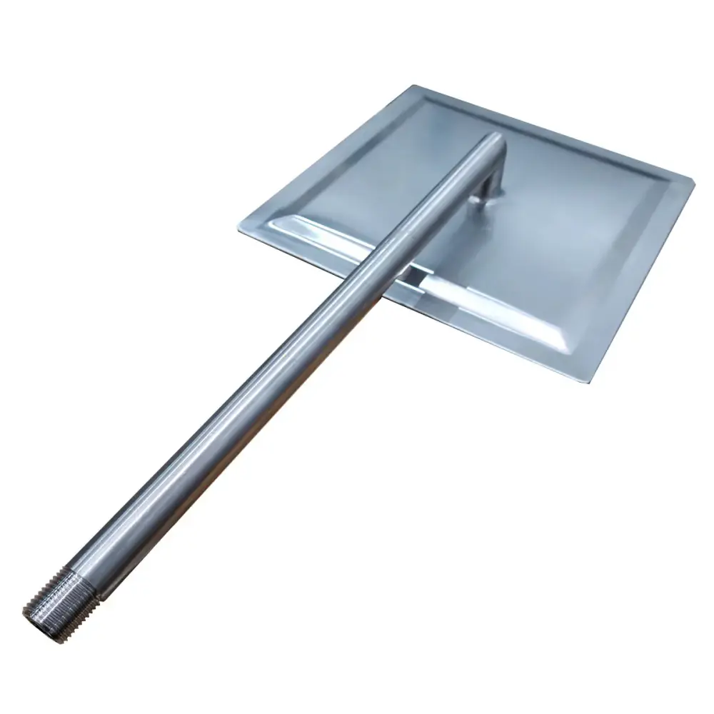 Ducha inox quadrada 25X25 CM Evald — fotografia 4