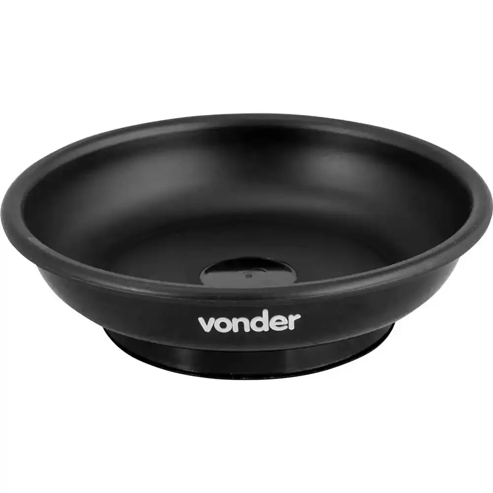 Bandeja Magnética Redonda Plástica 150 mm VONDER — fotografia de referência