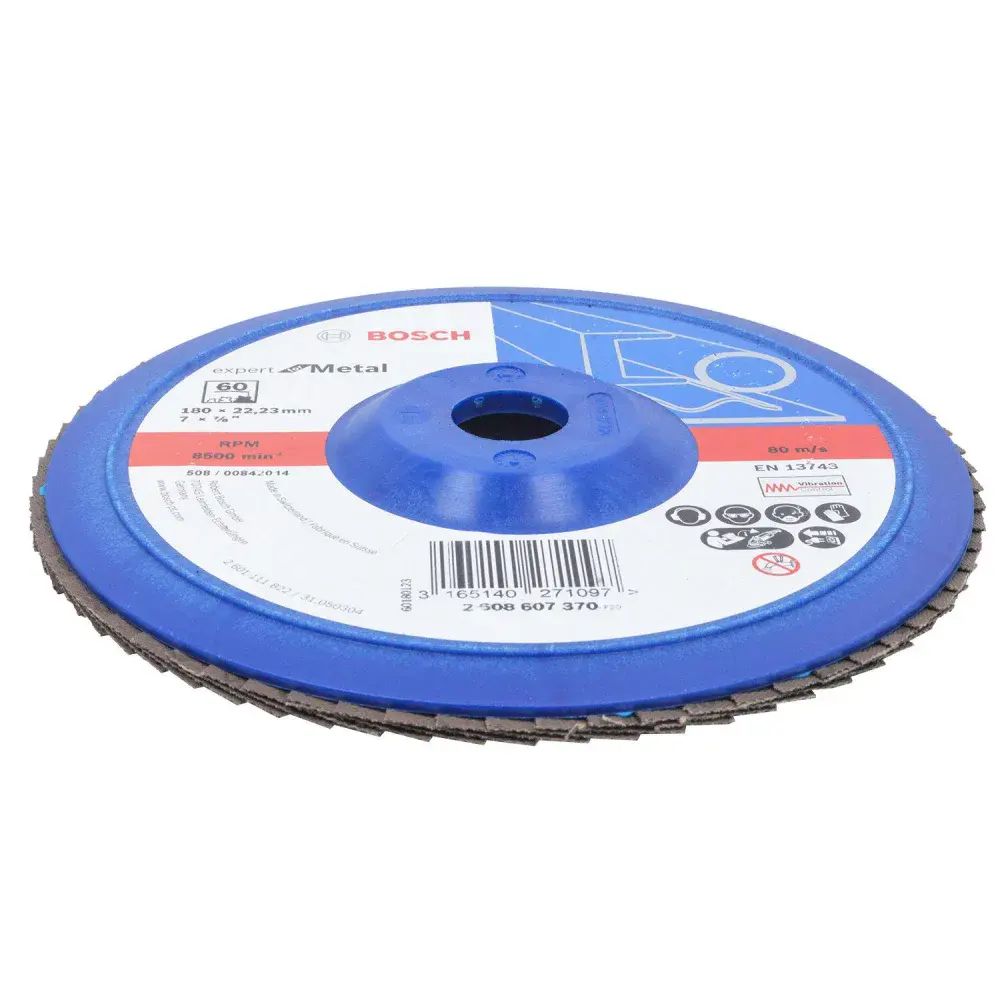 Disco flap 180MM G60 professional for metal da Bosch — fotografia 2