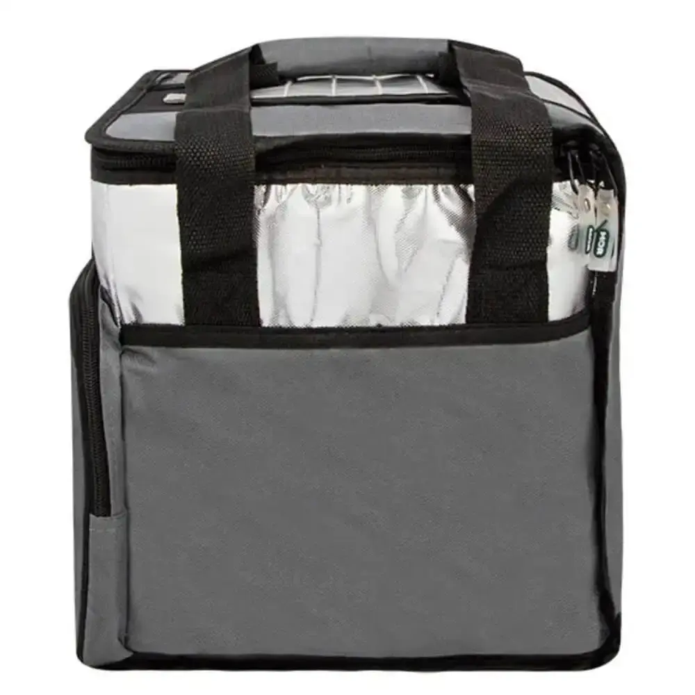 Bolsa térmica 24 litros com divisória 003621 Mor — fotografia 3