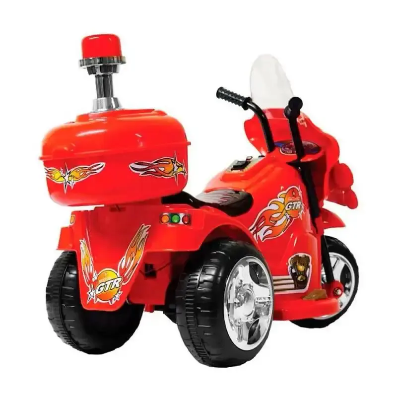 Moto elétrica infantil recarregável 6.0V vermelha BW006-VM ImportWay — fotografia 2