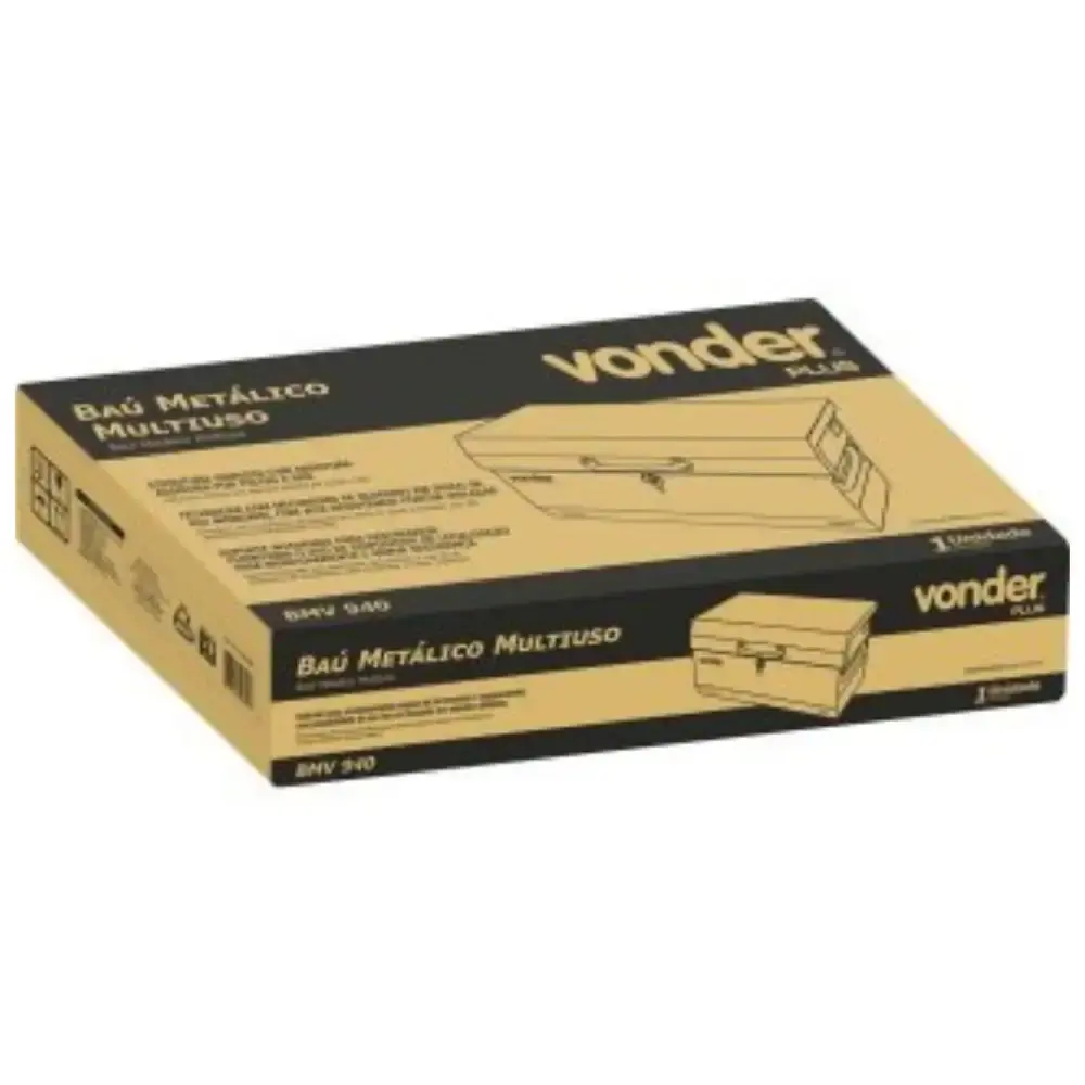 Baú metálico multiuso BMV 940 VONDER PLUS — fotografia 5