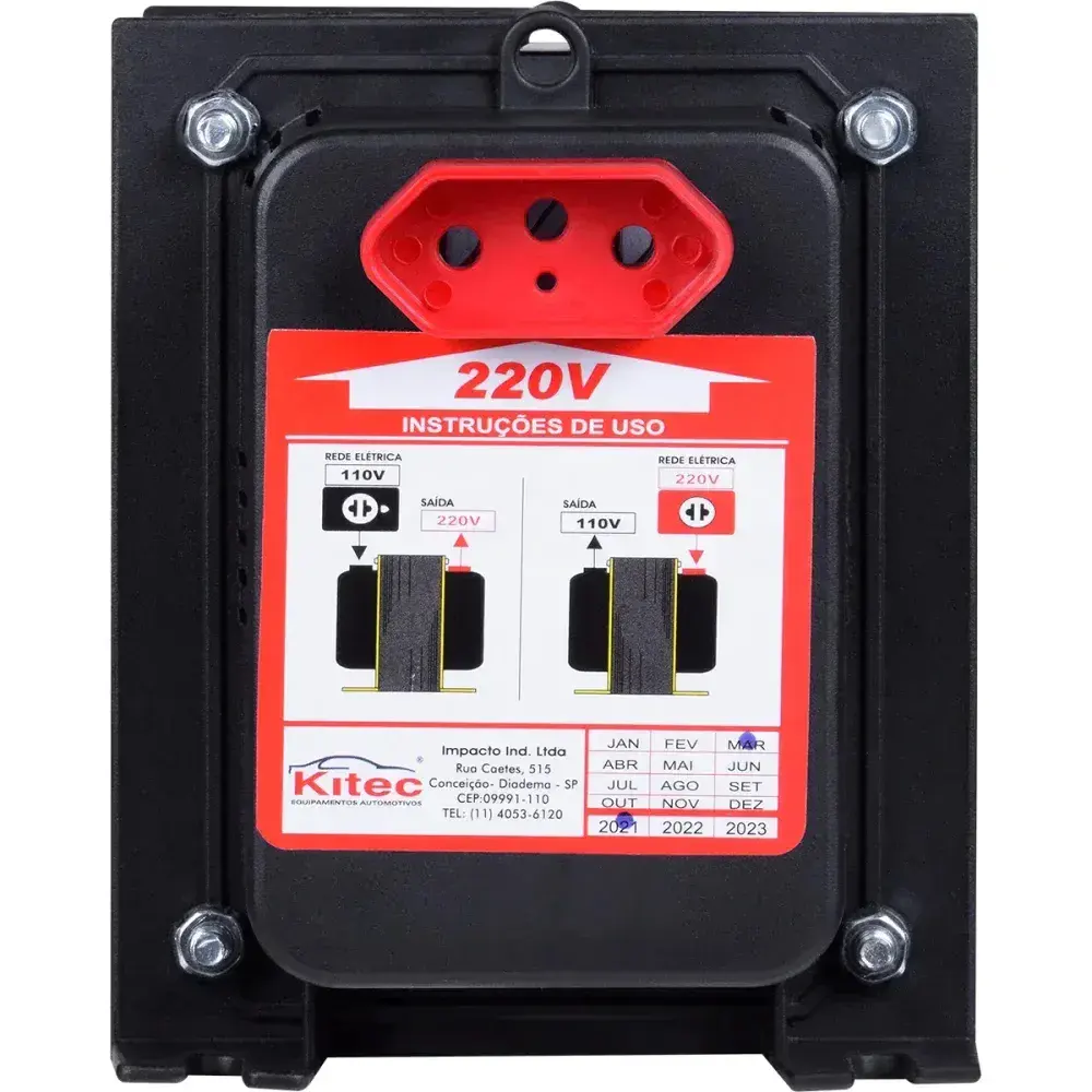 Transformador 1030VA tripolar bivolt da Kitec — fotografia 8