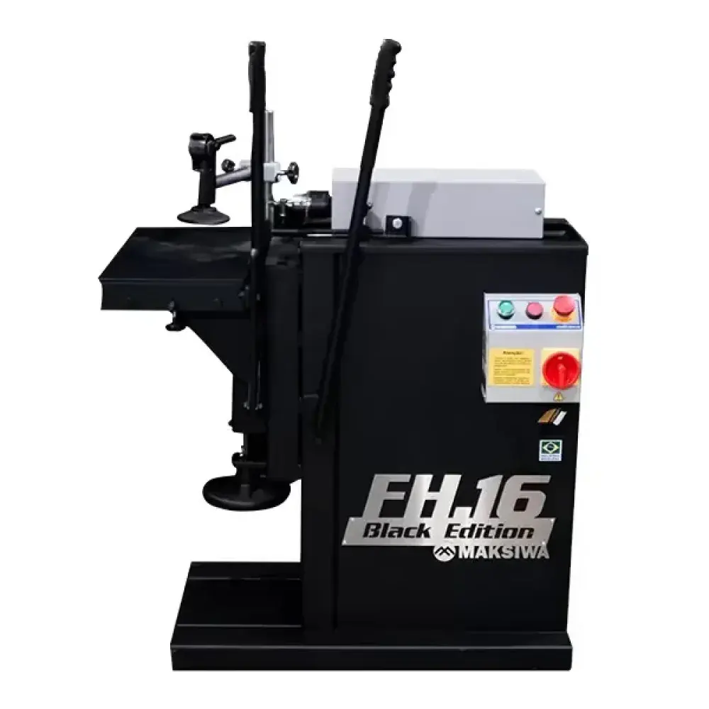 Furadeira horizontal FH16 160MM black edition trifásico Maksiwa — fotografia 12