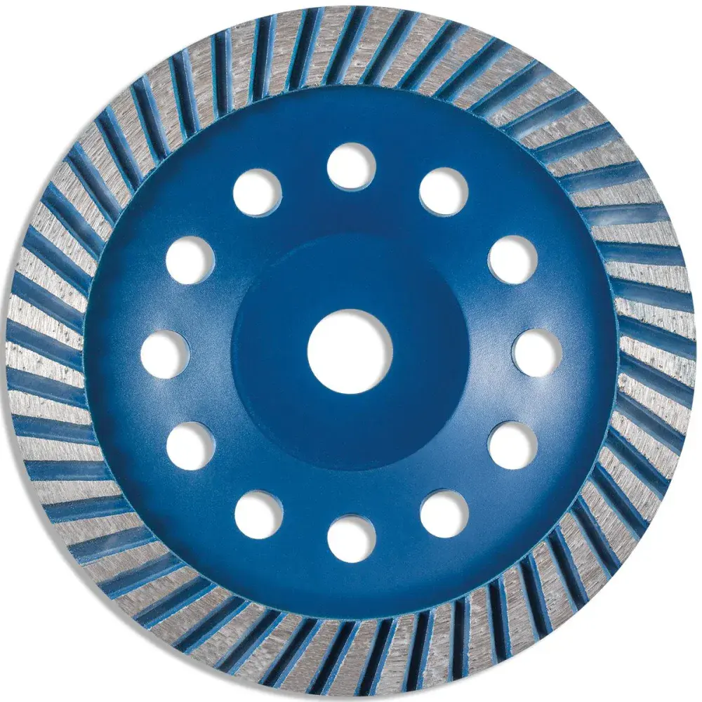 Rebolo diamantado turbo 12200RPM 125MM M14 Kala — fotografia de referência