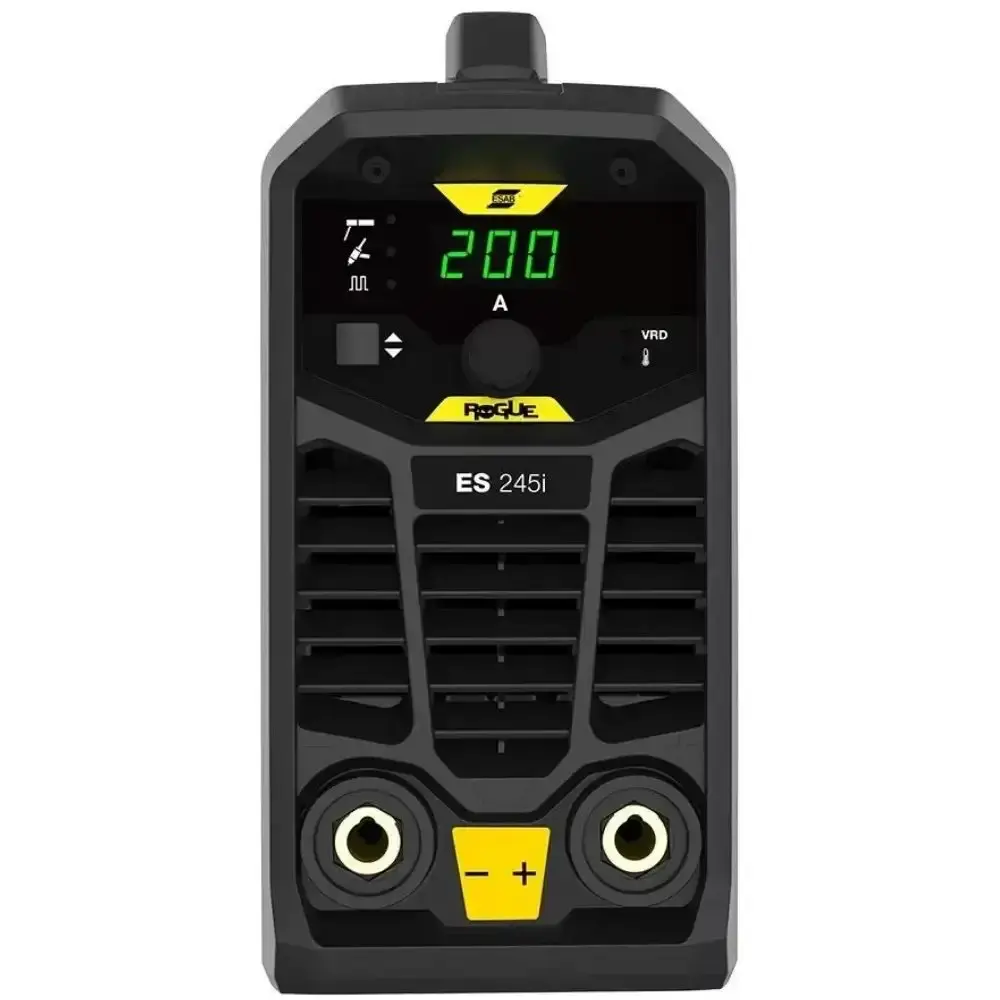 Solda inversora LHN rogue 220V Esab com mascara para solda automática evald — fotografia 2