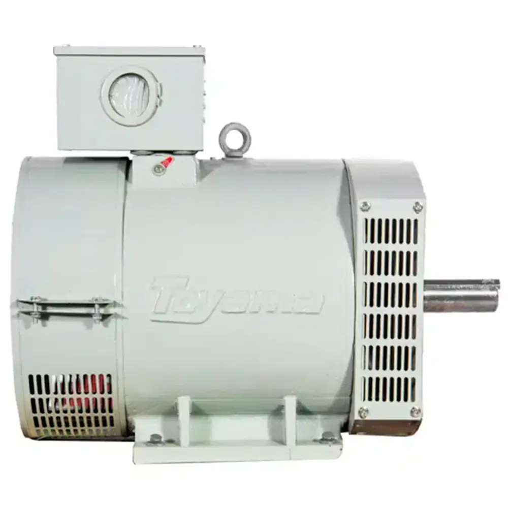 Alternador 7,5 KVA monofásico 127/220V TA7.5CS2 4 polos 270-003 Toyama — fotografia 2