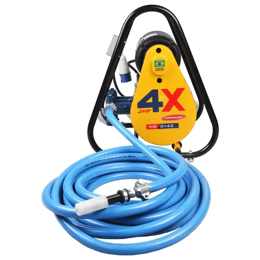Lavadora de pressão com motor 1,5CV 500PSI 220V MB0143 fixa Jhf4x — fotografia 7