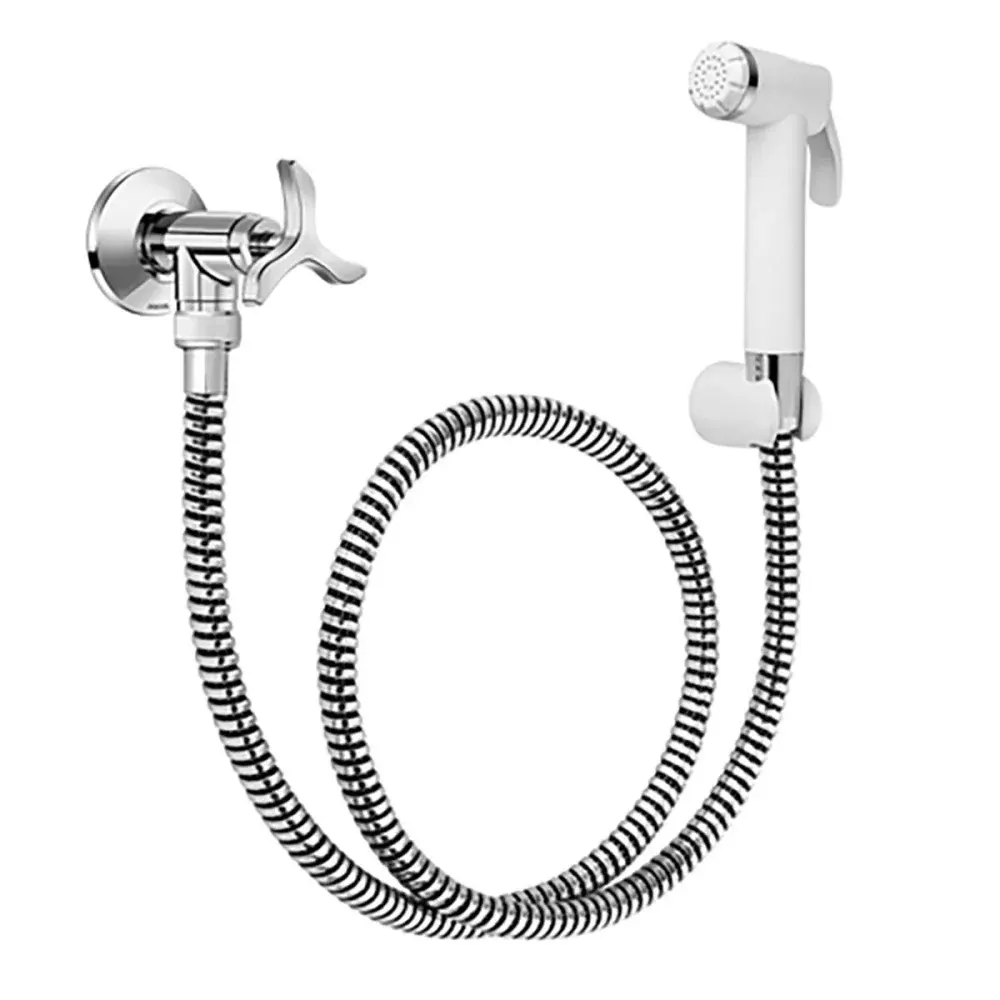 Ducha higiênica com registro e gatilho nova pertutti Docol