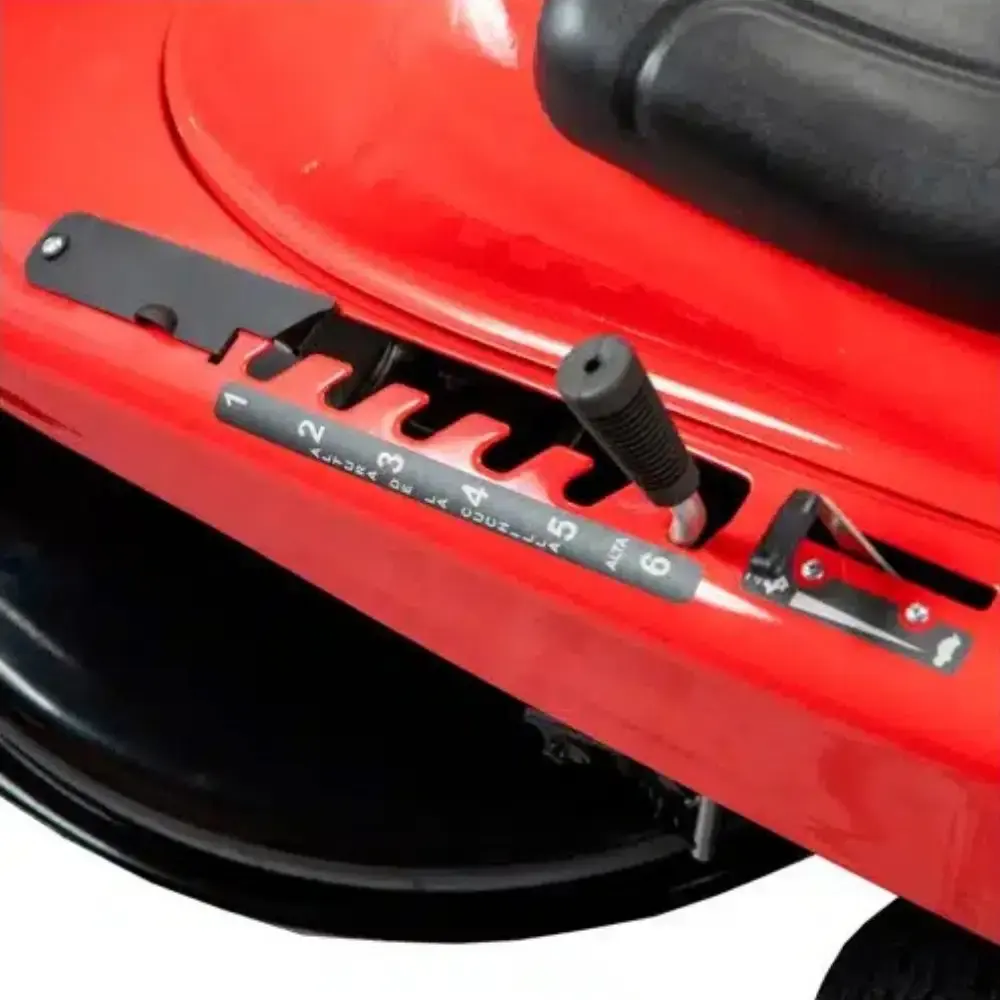 Trator cortador de grama dirigível a gasolina 17HP 30POL TLT30-17M Toyama — fotografia 5