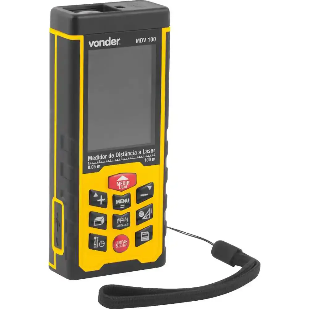 Medidor de distância a laser 100 metros MDV100 Vonder — fotografia 7