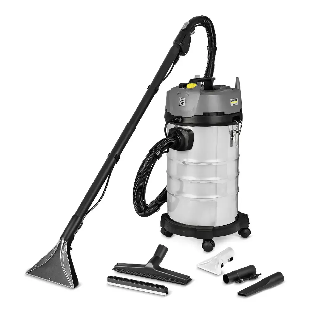 Aspirador e extrator para sólidos e liquídos 1700W puzzi 4/30 classic Karcher 220 V — fotografia 7