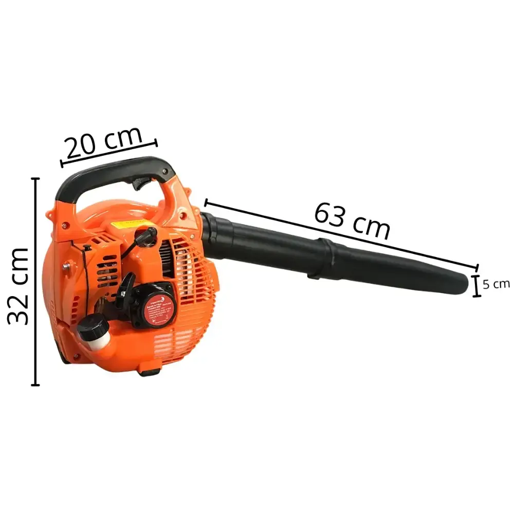 Soprador de folhas a gasolina 26CC 0,7KW ImportWay — fotografia 4