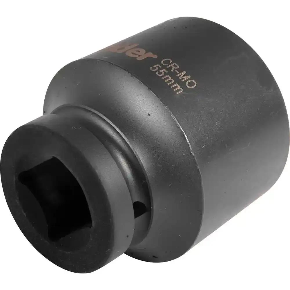 Soquete Sextavado Impacto Encaixe 1 polegada 55MM Cromado VONDER — fotografia 3