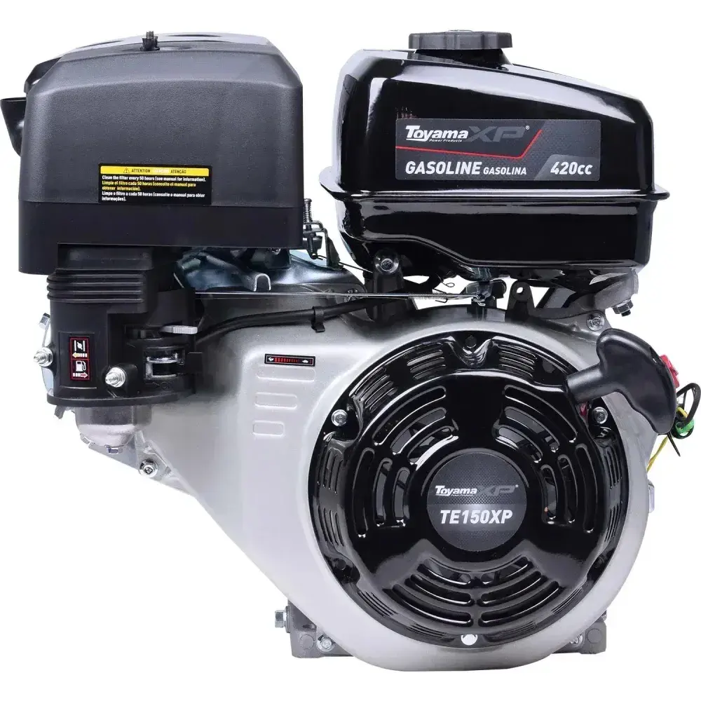 Motor a gasolina 15HP 420CC refrigerado a ar TE150 Toyama — fotografia 6