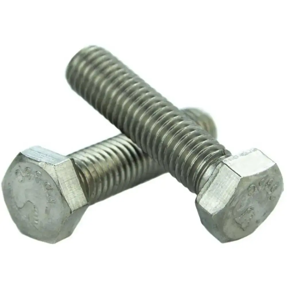 Parafuso Sextavado em Aço Inox Rosca Inteira UNC/BSW 1/2POL x 4POL BELENUS — fotografia 4