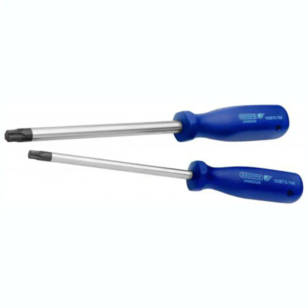 Chave gtx hexalobular com cabo azul M3 2,74MM Gedore — fotografia de referência