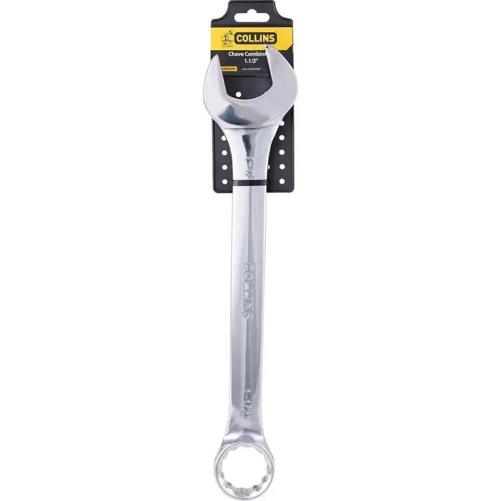 Chave combinada em aço cromo vanádio 1.1/2” Collins — fotografia 7