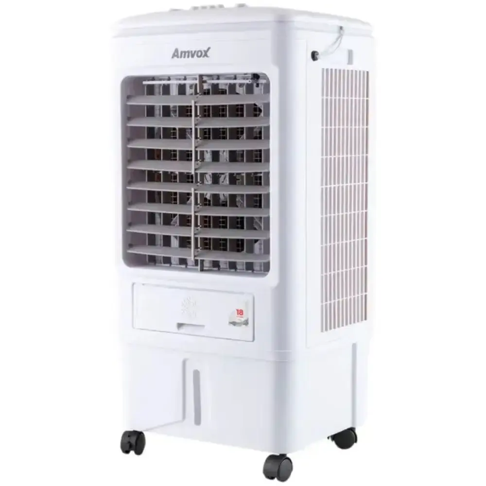 Climatizador de ar 3 velocidades 18 litros 90/95W ACL branco Amvox 110 V — fotografia 7