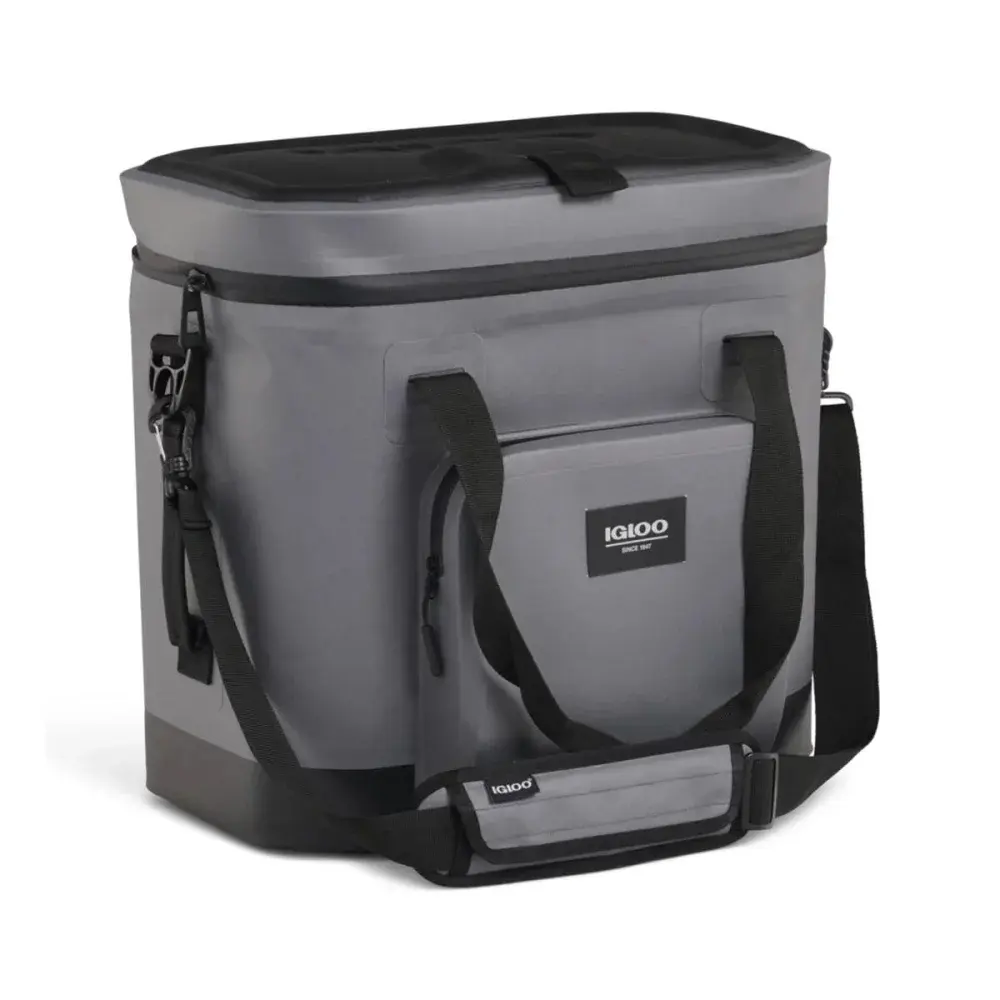 Mochila térmica trailmate cinza para aprox 30 latas da Igloo — fotografia 7