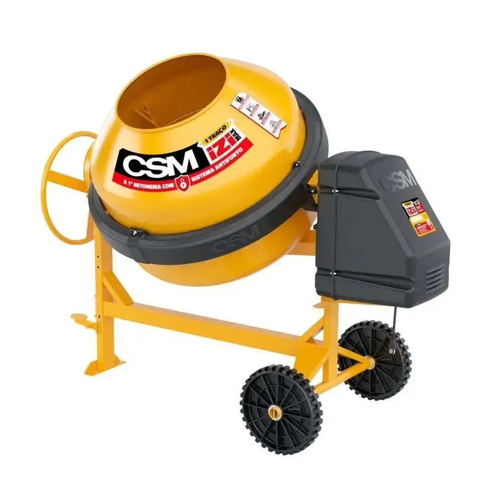 Betoneira 1 traço 400L motor 2CV IZI MAX com sistema antifurto CSM 110 V — fotografia 5