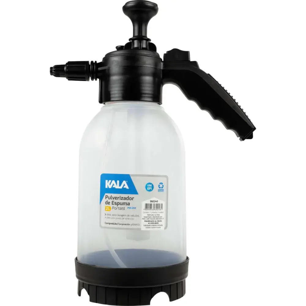 Pulverizador espuma portátil 2L Kala