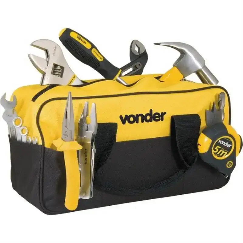 Bolsa em lona para ferramentas BL-005 com 8 divisões Vonder — fotografia 2