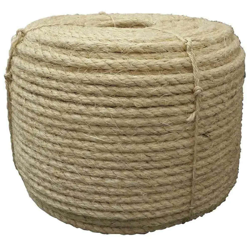 Corda torcida sisal 8MM Collins - metro — fotografia de referência