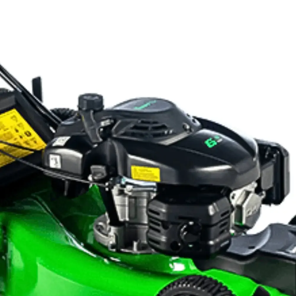 Cortador de grama gasolina 6.5 HP 4T recolhedor roda alta LF-55C Trapp — fotografia 3