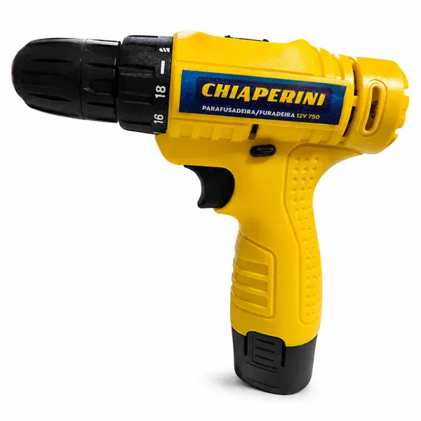 Parafusadeira e furadeira 12V 750 - Chiaperini