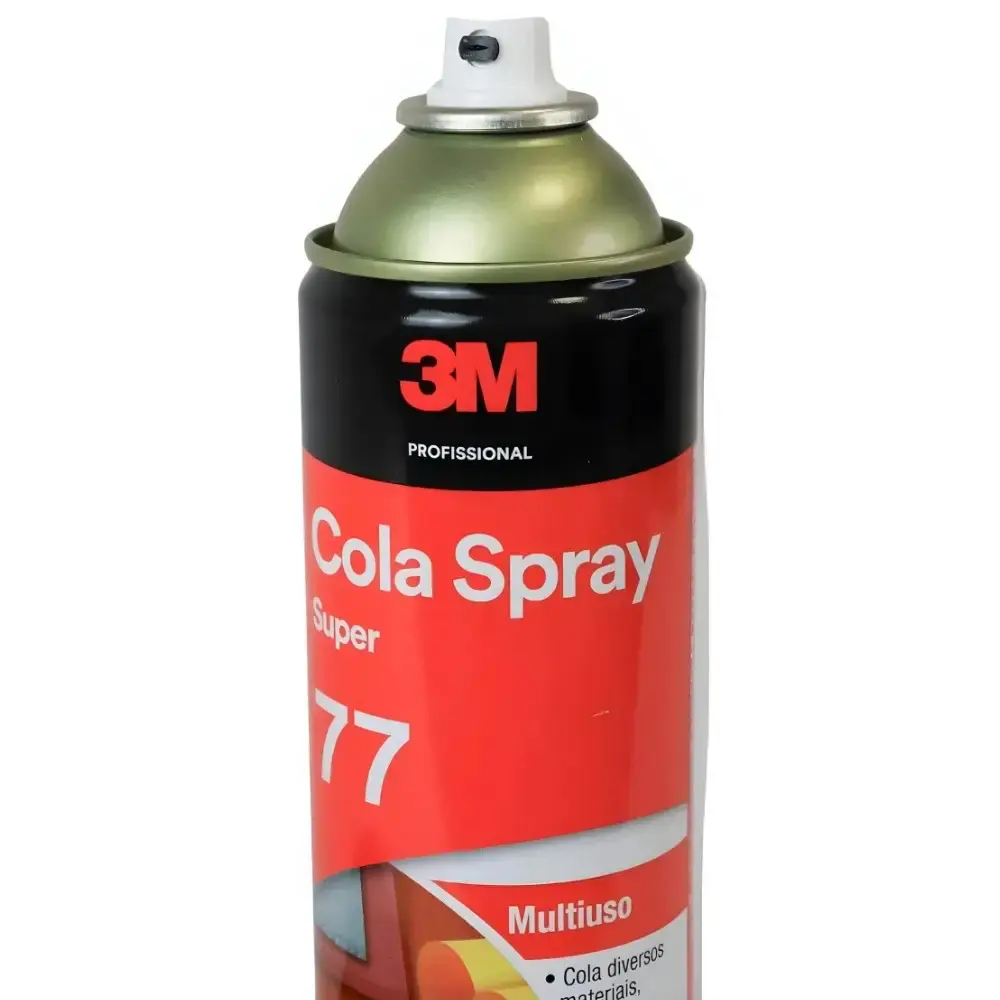 Adesivo spray cola multiuso 330 gramas 77 3M — fotografia 4