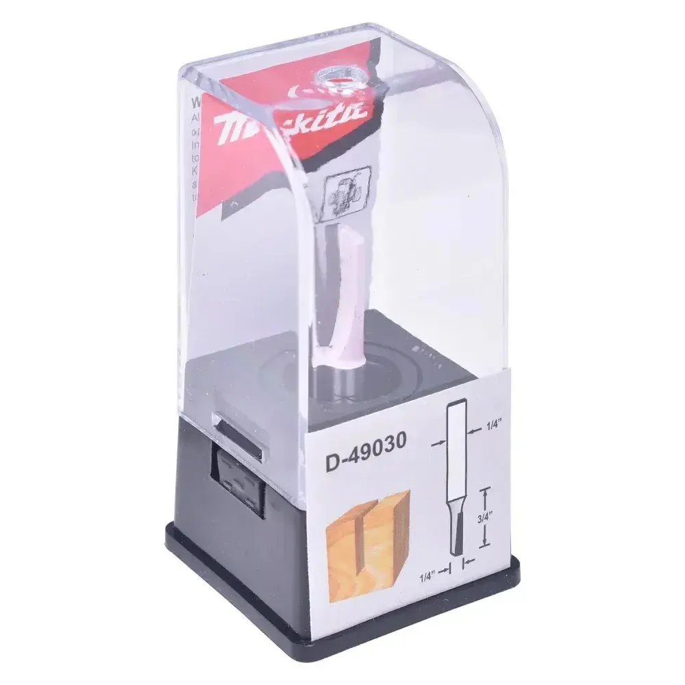Fresa paralela simples haste 1/4” Makita — fotografia 7