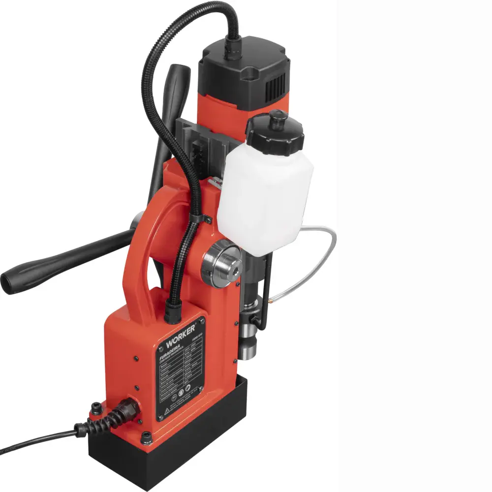 Furadeira base magnética 1700W 220V Worker — fotografia 12