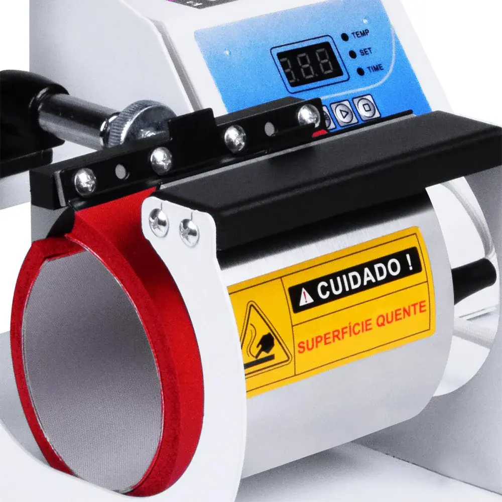 Prensa térmica para sublimação 220V Bumafer — fotografia 5