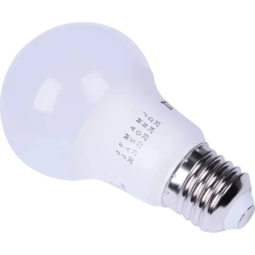 Lâmpada de led E27 6500K 9W biv Taschibra — fotografia 5