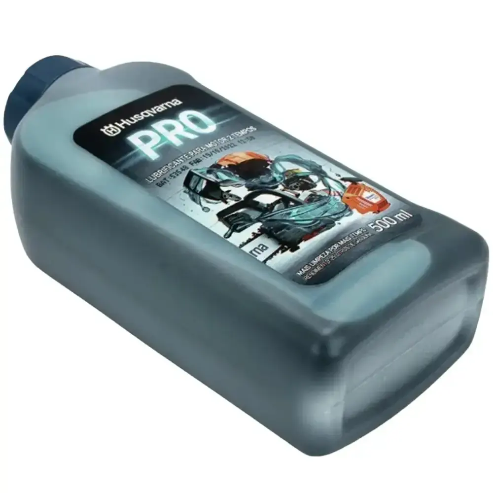 Óleo Lubrificante para motor 2 Tempos 500ml 10 Unidades PRO HUSQVARNA — fotografia 4