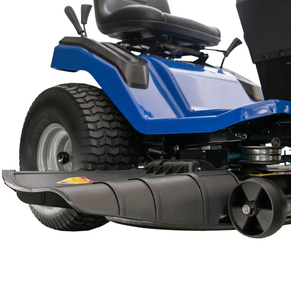 Trator cortador de grama à gasolina 17HP 4T com corte 1,07M com recolhedor 42POL Tekna — fotografia 5