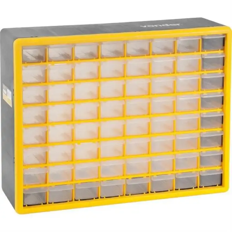 Organizador plástico com 64 gavetas OPV 310 Vonder — fotografia 3