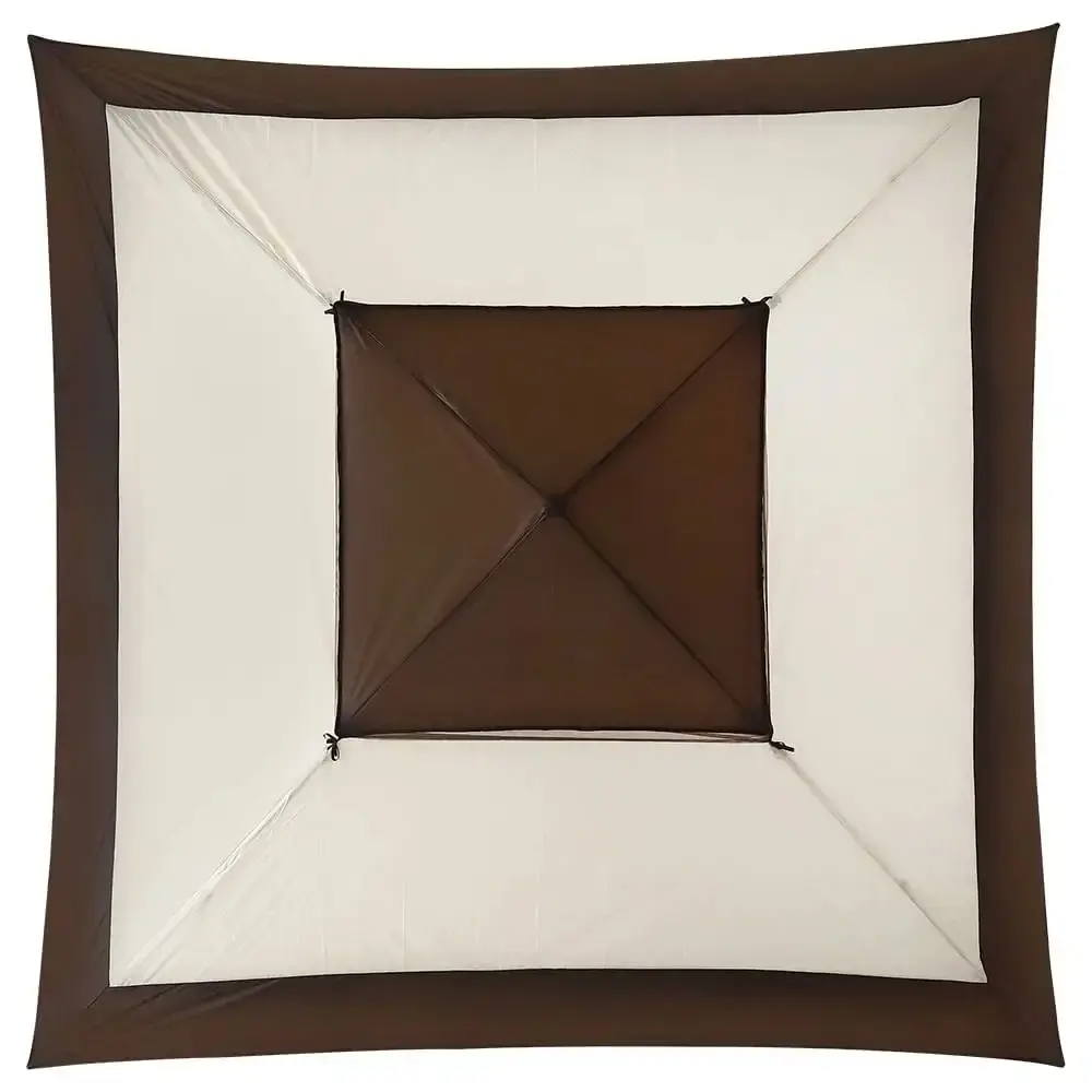 Tenda Gazebo Dobrável 3,6 x 3,6 Metros Elegant Oxford Bege BEL — fotografia 5