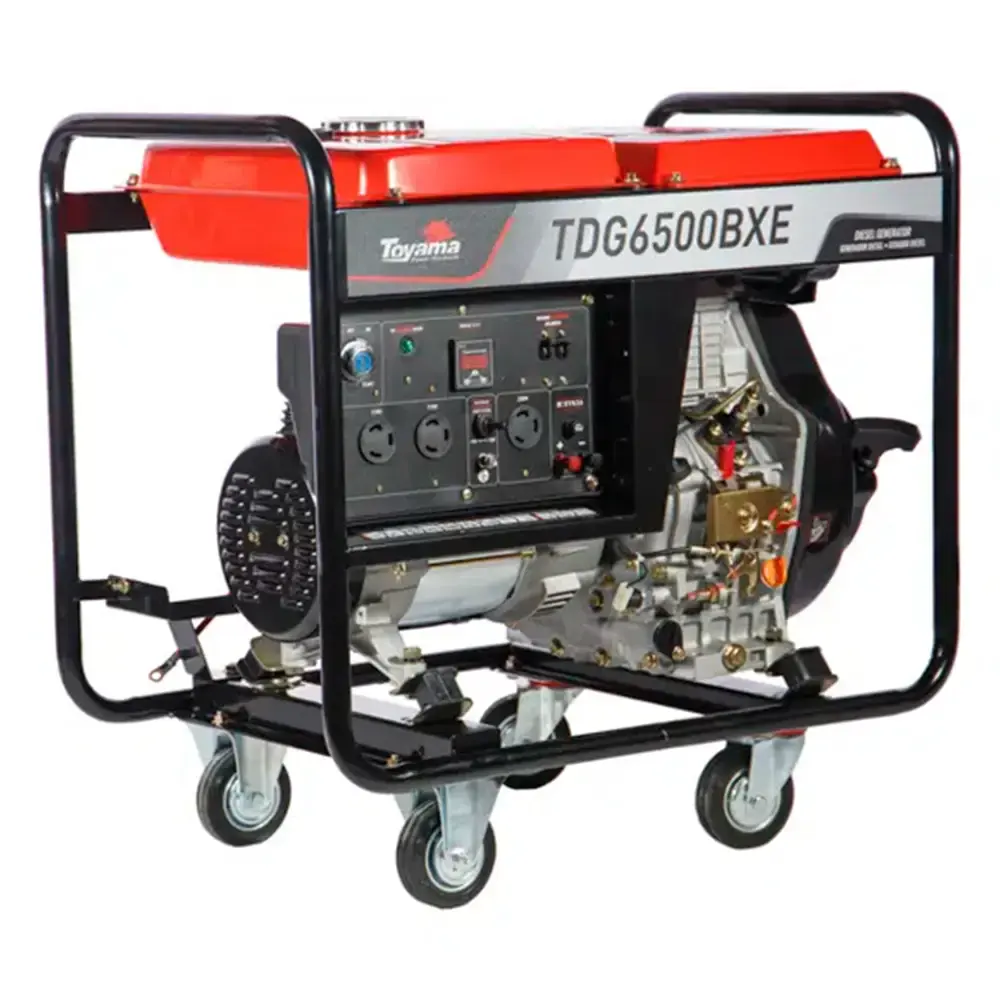 Gerador diesel 5,5 KVA elétrico monofásico 251-045 Toyama Bivolt — fotografia 3