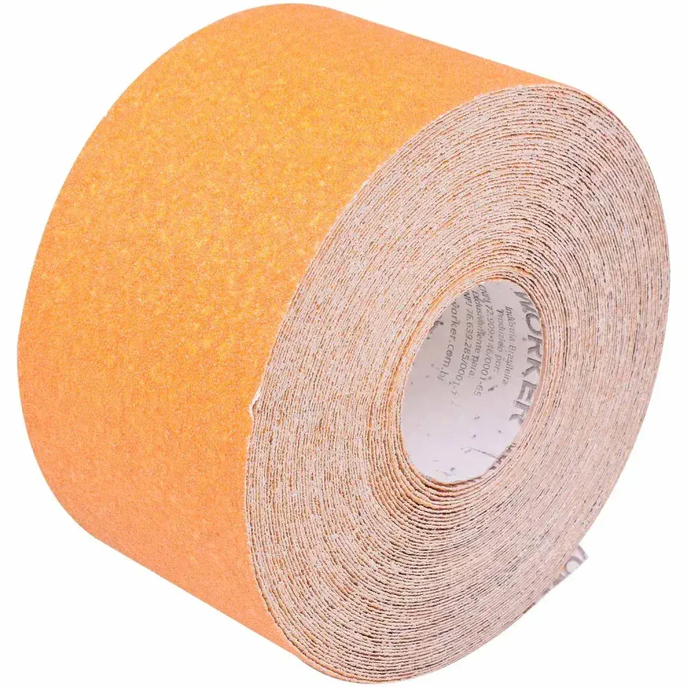Rolo de lixa G342 120MM x 25M grão 36 Worker — fotografia 5