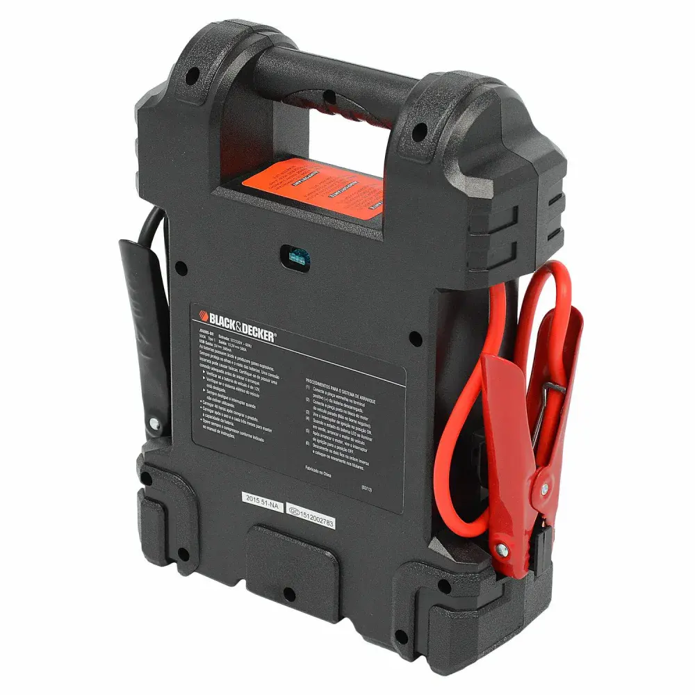 Auxiliar de partida JS500S 500A 12V bivolt blackdecker Black & Decker — fotografia 2