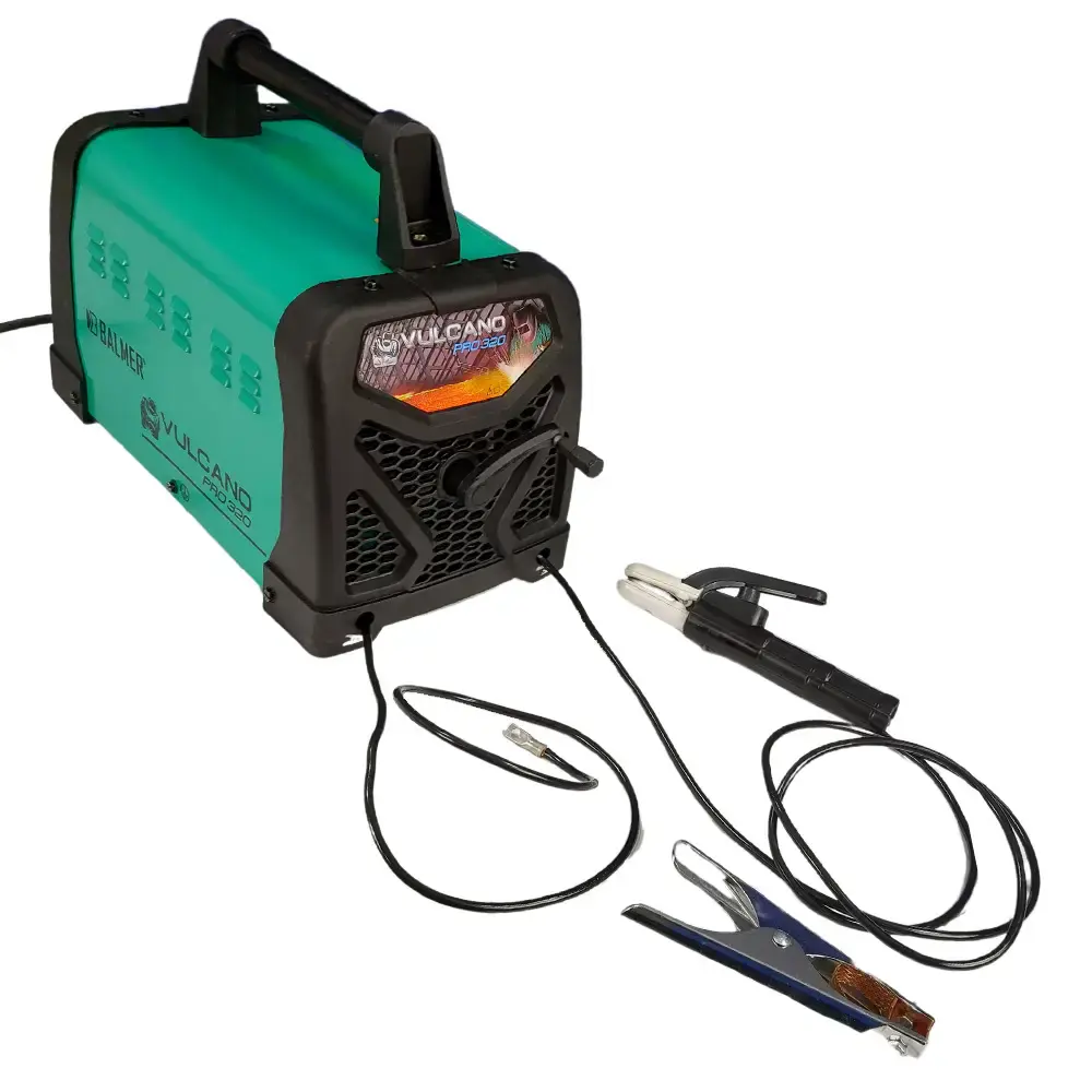 Solda transformador vulcano PRO 320 250A 9.7 KVA 110/220V Balmer — fotografia 5
