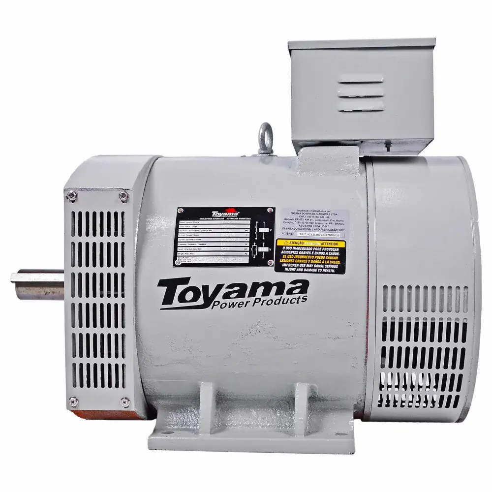 Alternador para gerador monofásico TA12.4CS2 Toyama - bivolt — fotografia 7