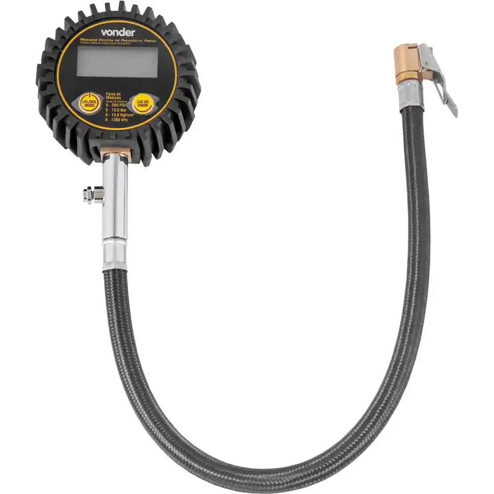 Medidor digital de pressão para pneus CD-150 Vonder — fotografia 6